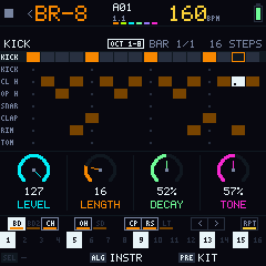 BR-8: la batería TR