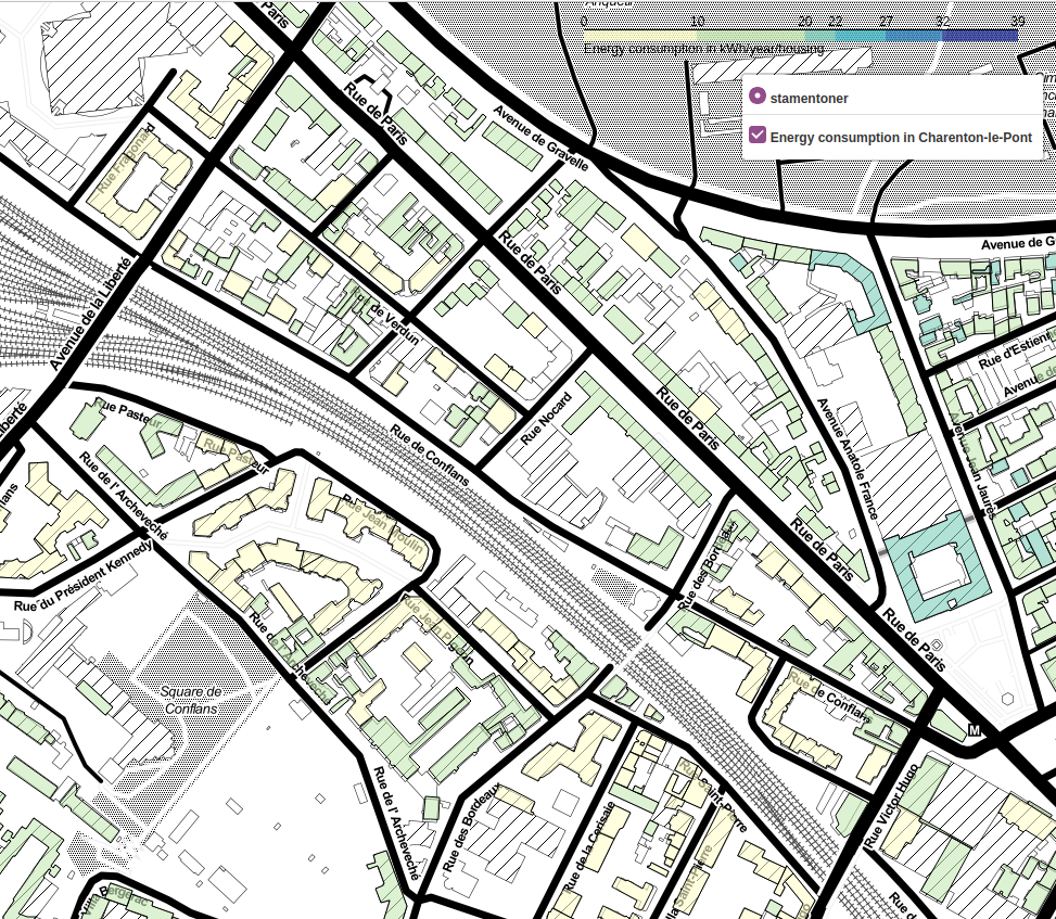 Energy Consumption Visualization with folium