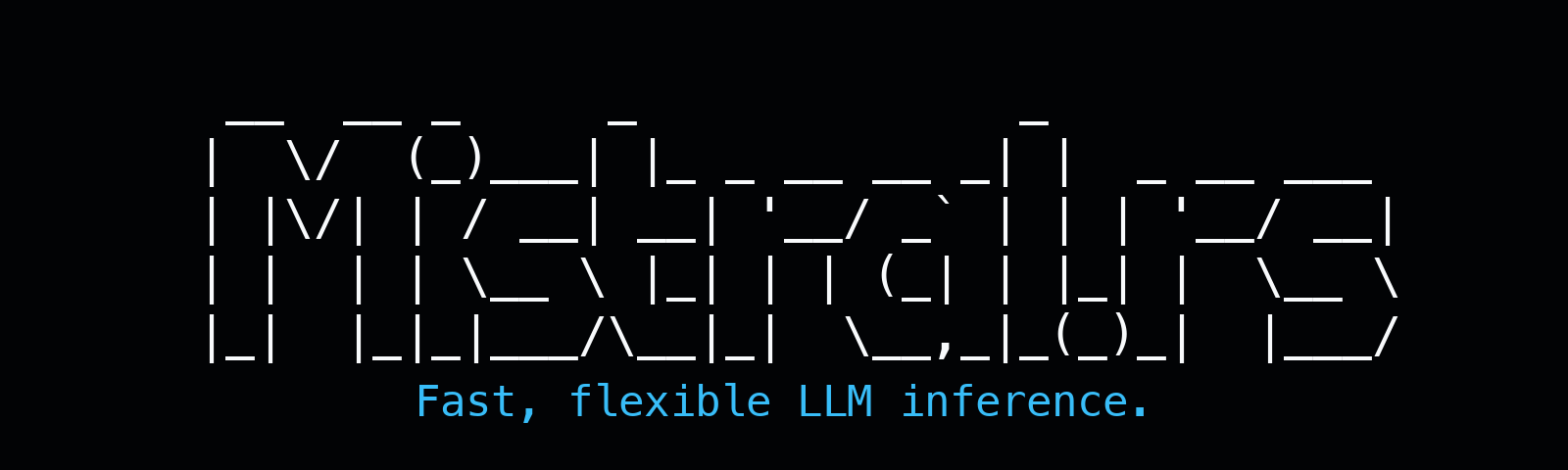 mistral.rs - Fast, flexible LLM inference.
