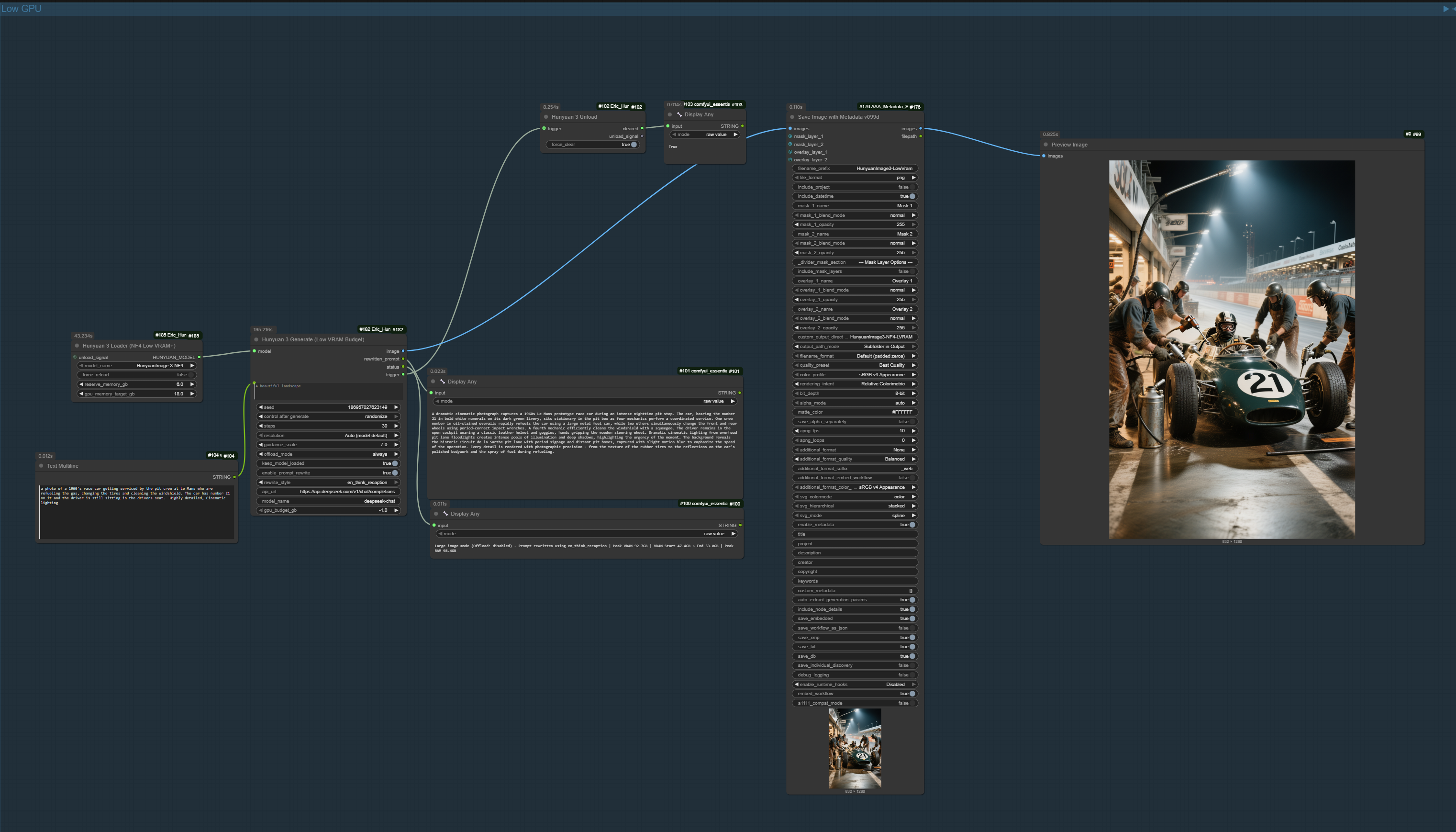 Low VRAM Workflow