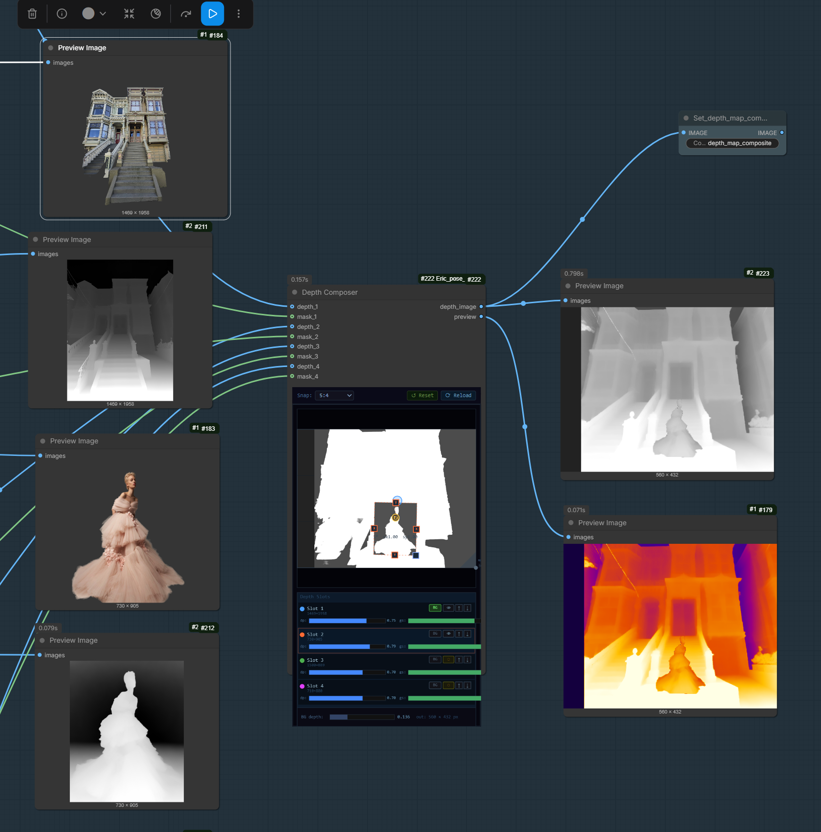 Depth Composer example 1
