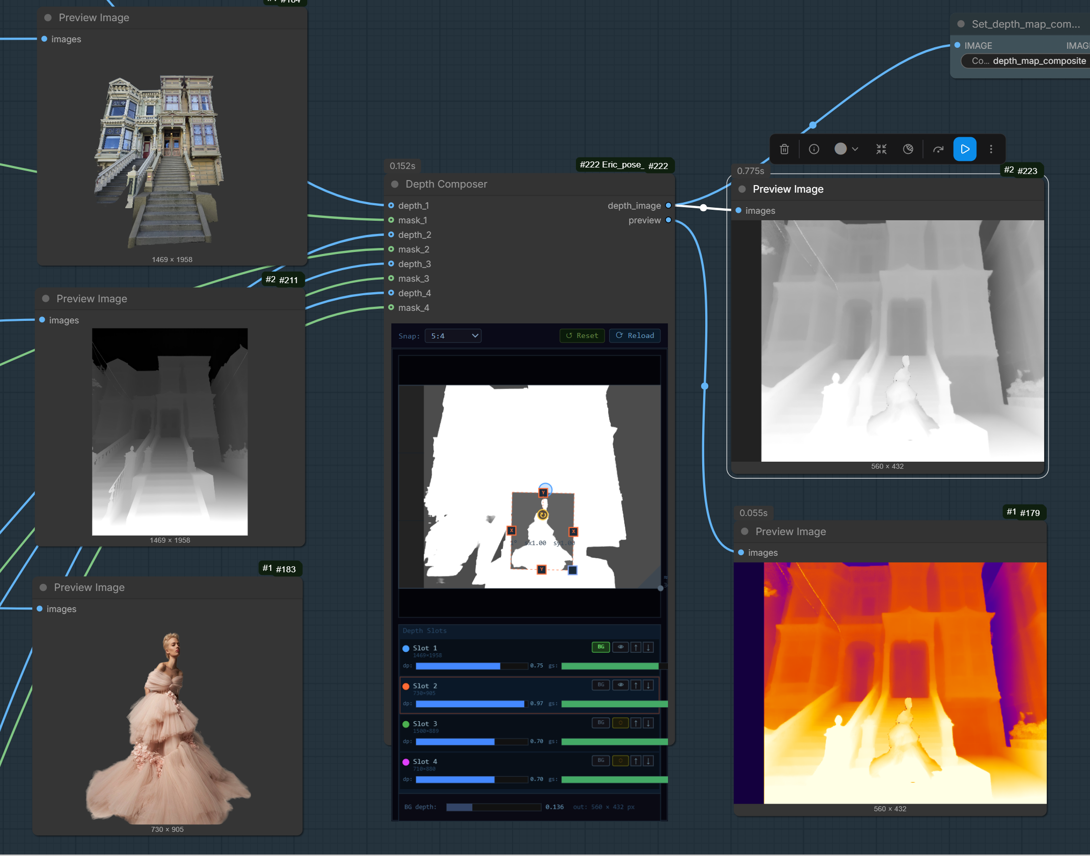 Depth Composer example 2