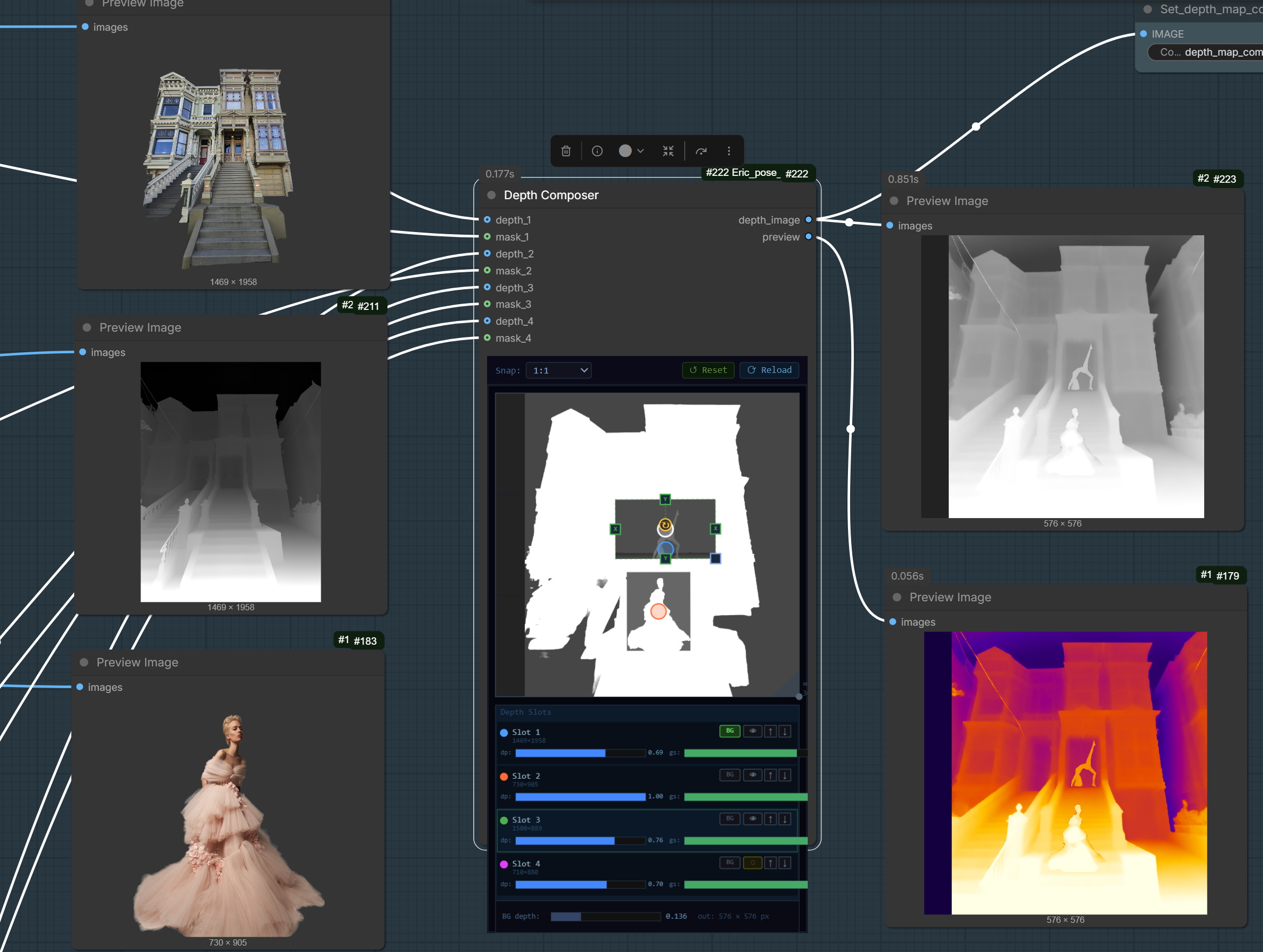 Depth Composer example 3