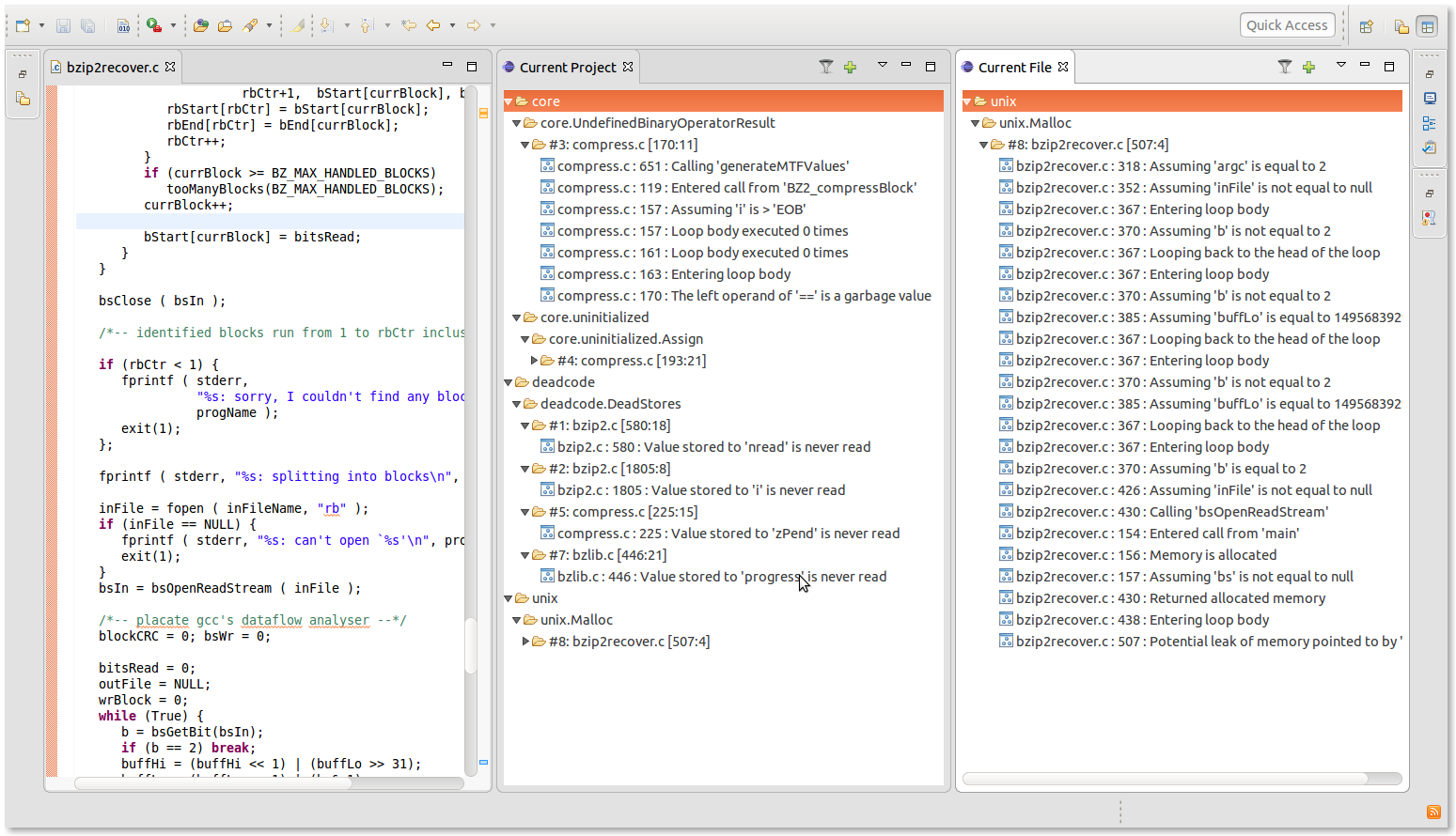 CodeChecker Runtime Example