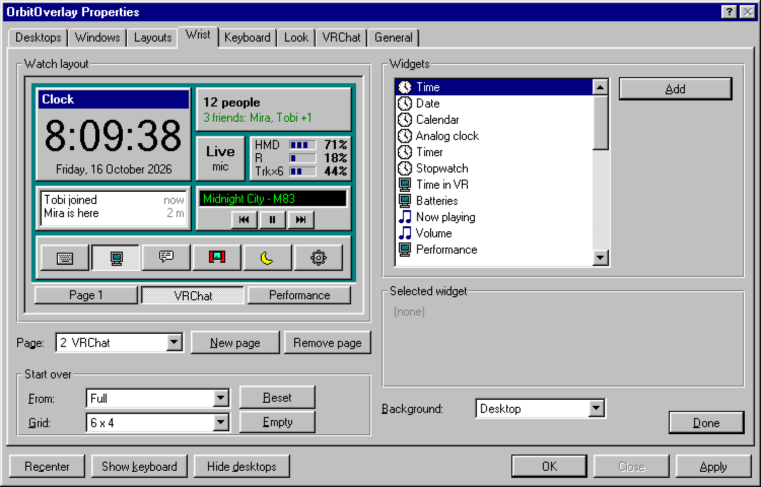 Windows 95 style