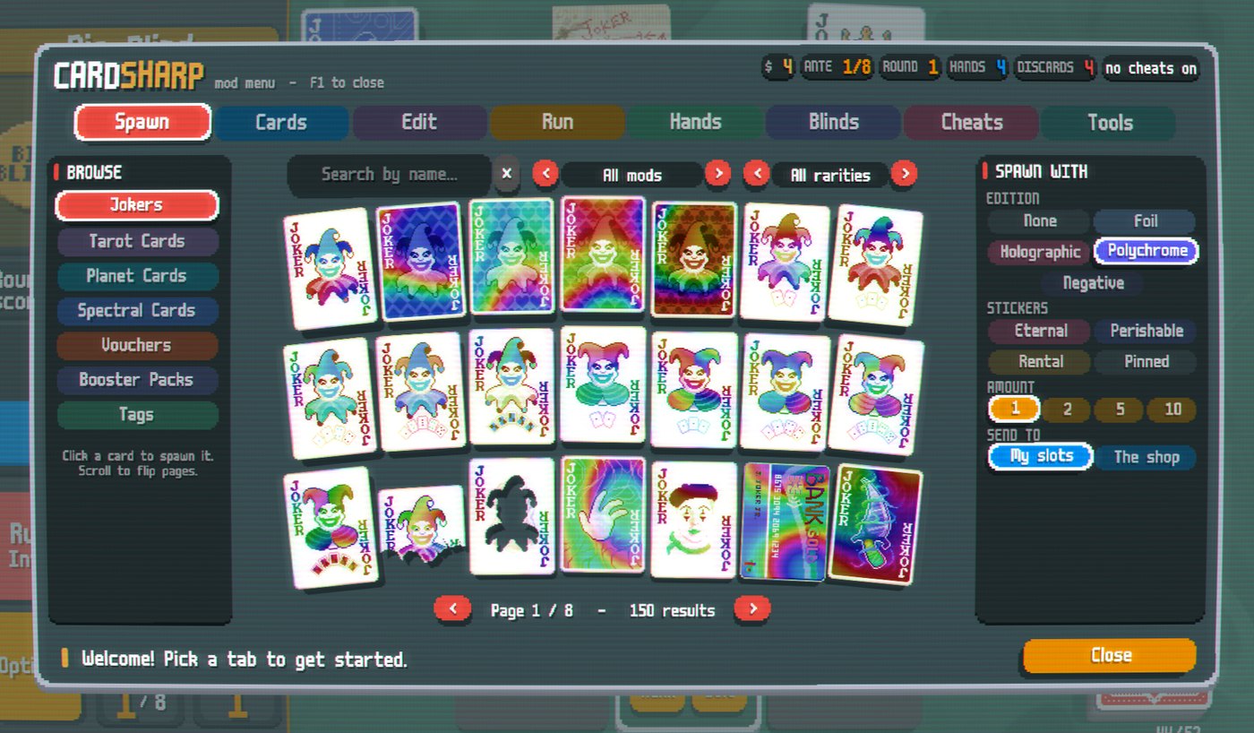 Spawning jokers with a Polychrome edition