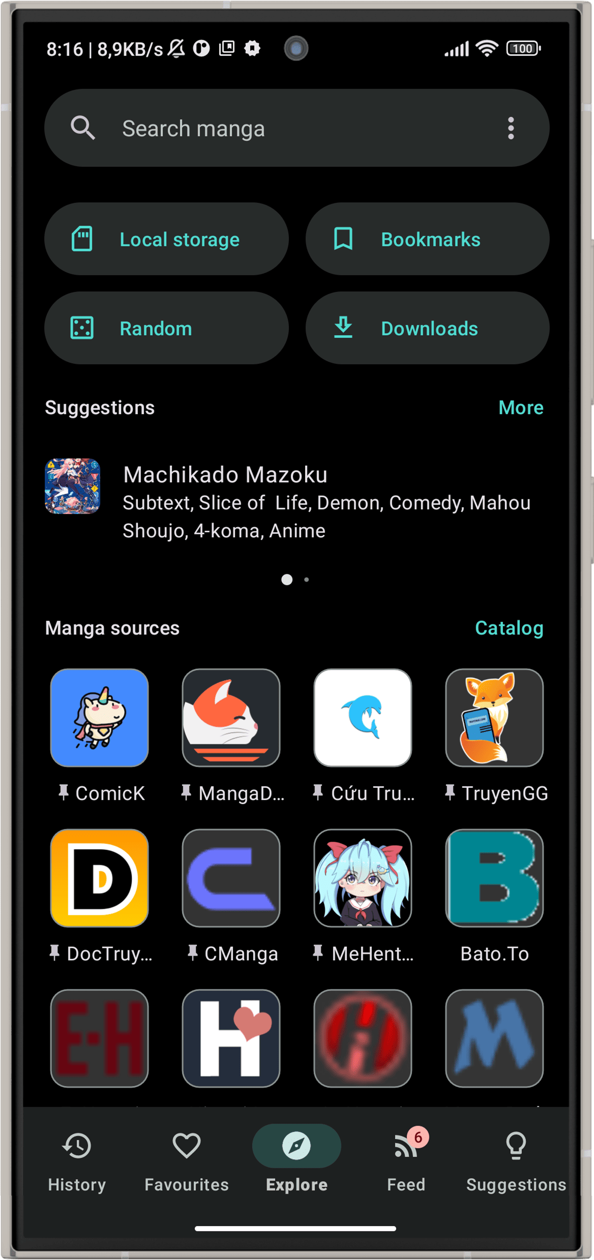 Screenshot 3 of Kotatsu Next — opens full size