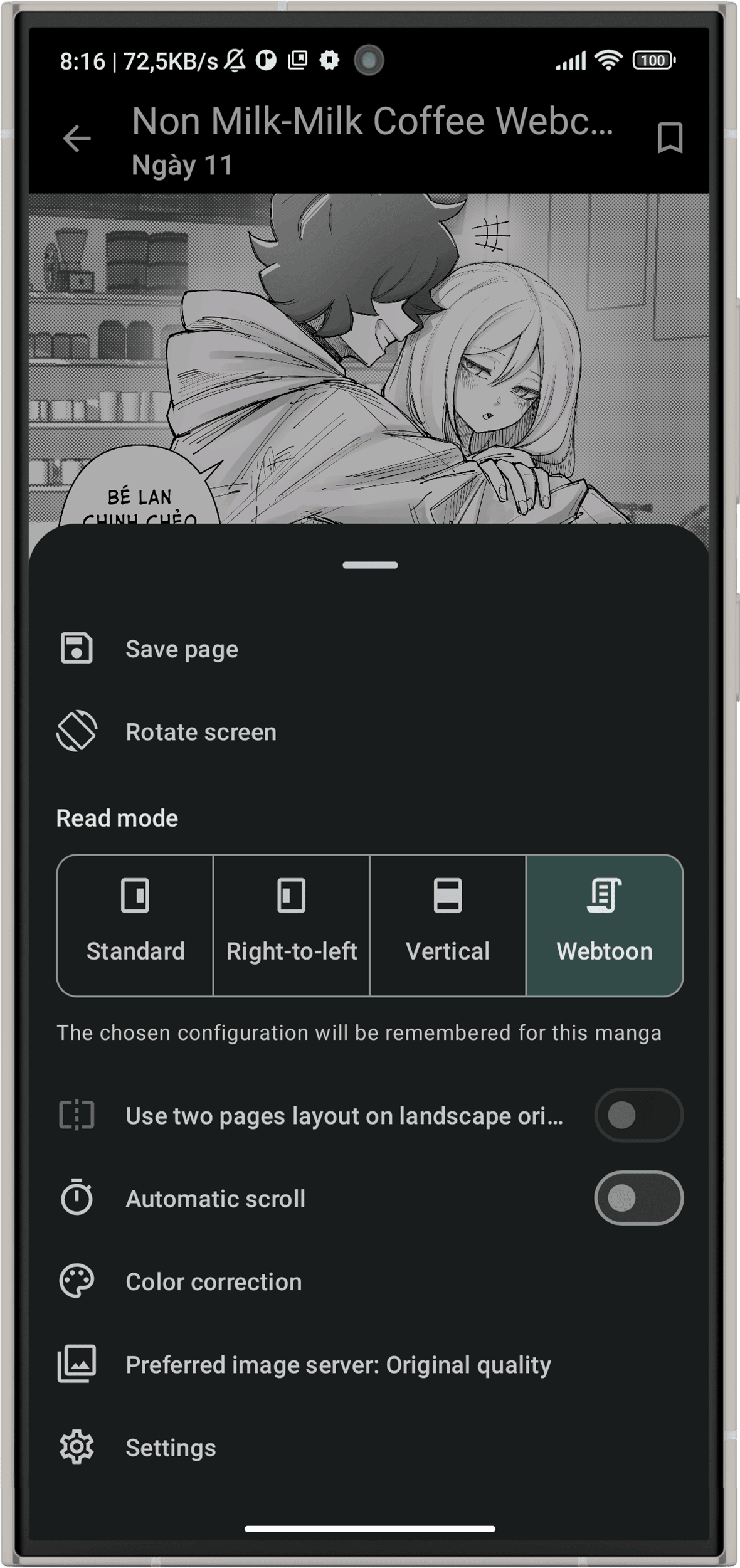 Screenshot 5 of Kotatsu Next — opens full size