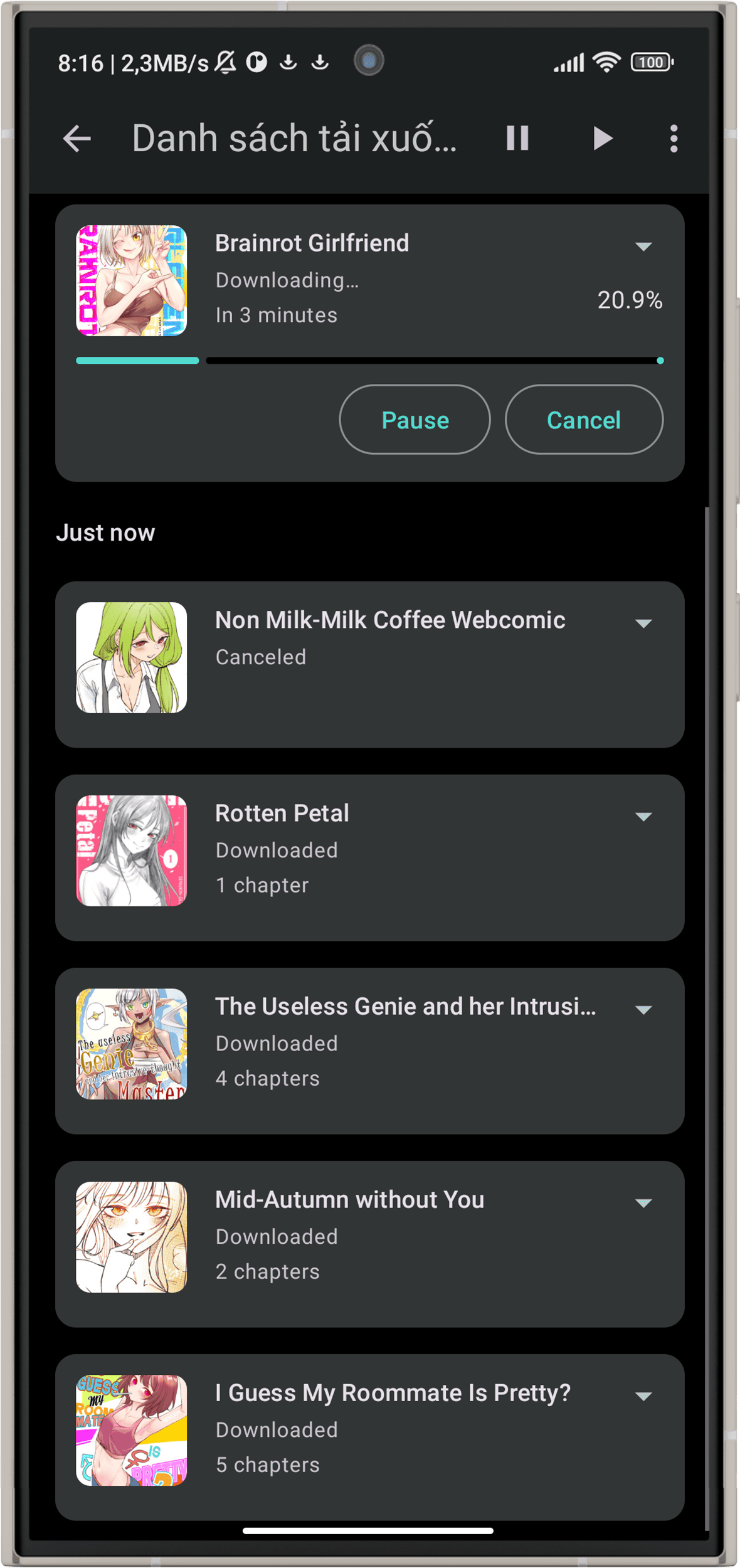Screenshot 6 of Kotatsu Next — opens full size