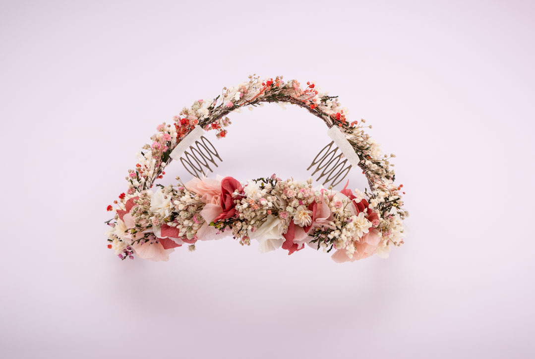 Couronne de fleurs Mina Mariages Accessoires Accessoires de coiffure Couronnes et diadèmes 