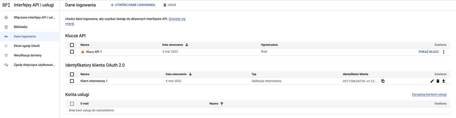 Copy Login data from youtube api