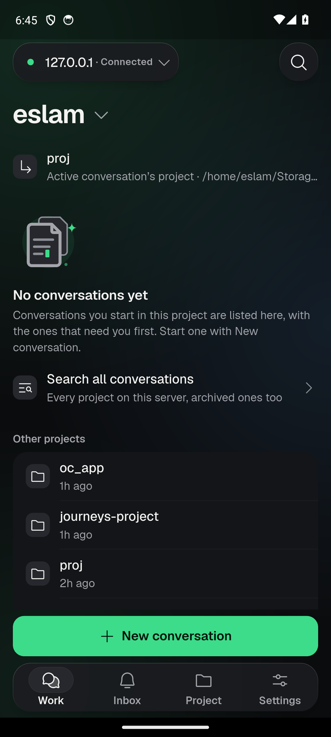 Work: conversations and other projects