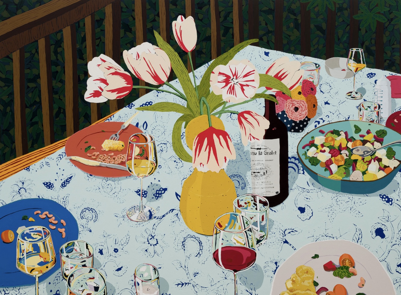 Artwork by HILARY, from the Estefania Interiors art collection in New York