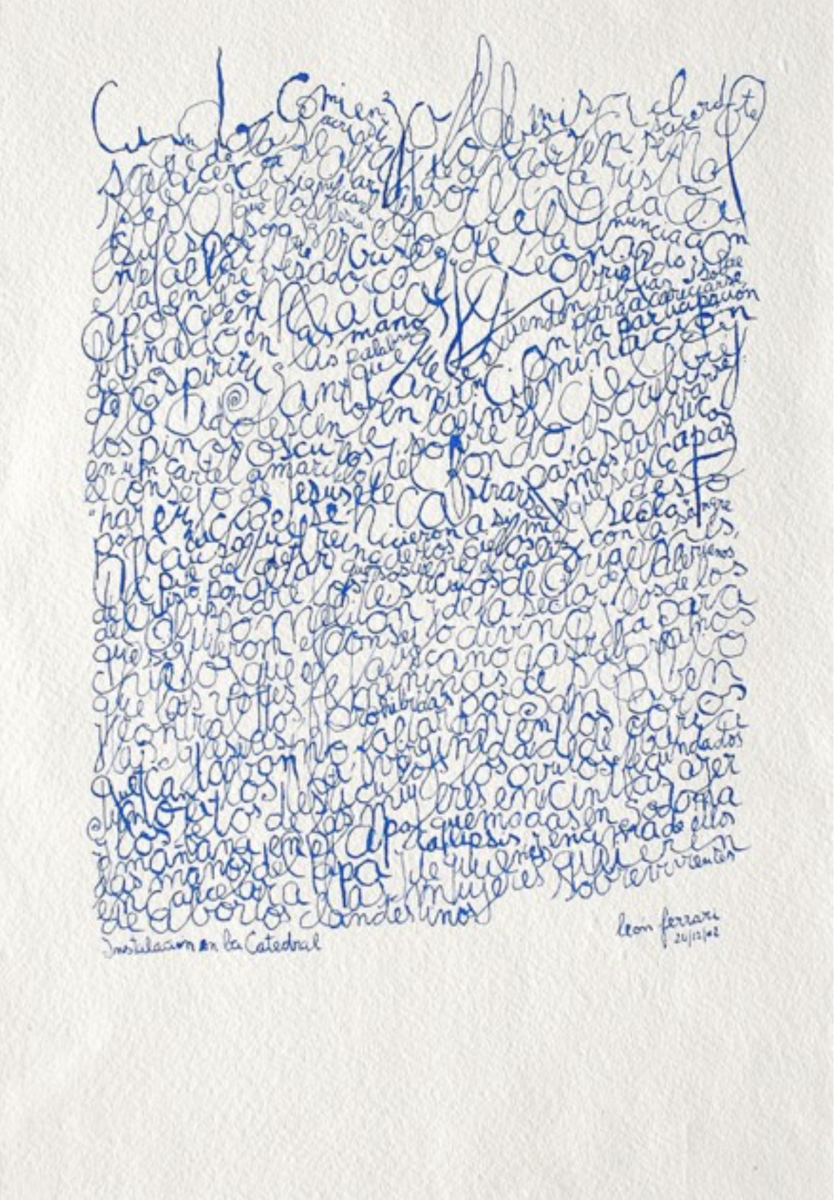 Artwork by LEON, from the Estefania Interiors art collection in New York