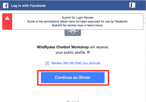 Facebook Page OAuth