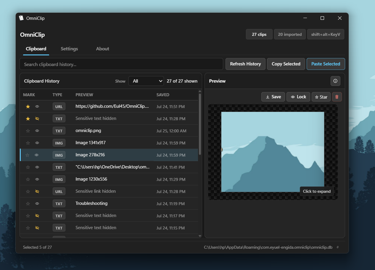 OmniClip App