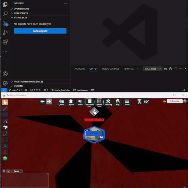 Updating the script state of an object
