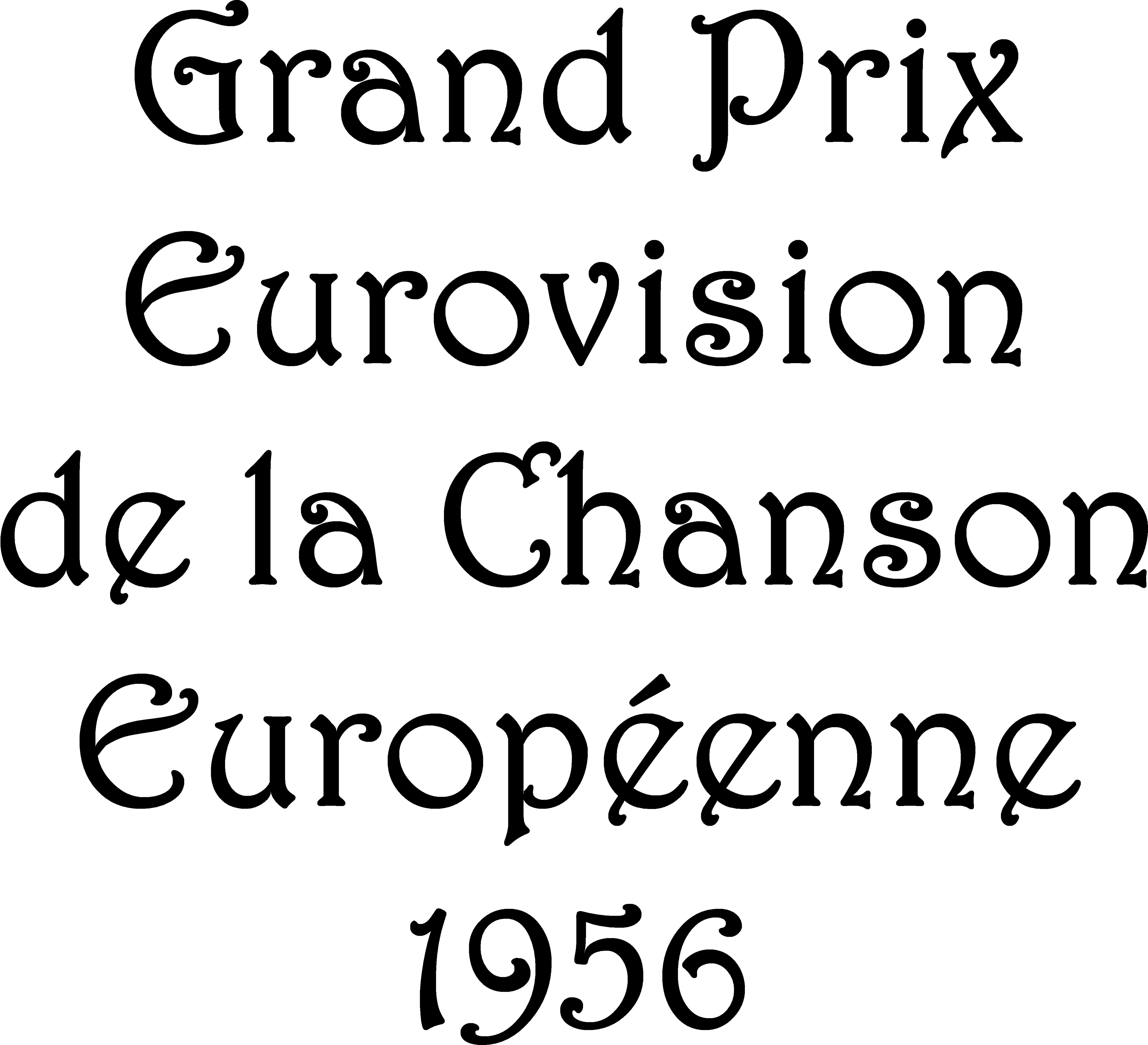 ESC 1956 logo