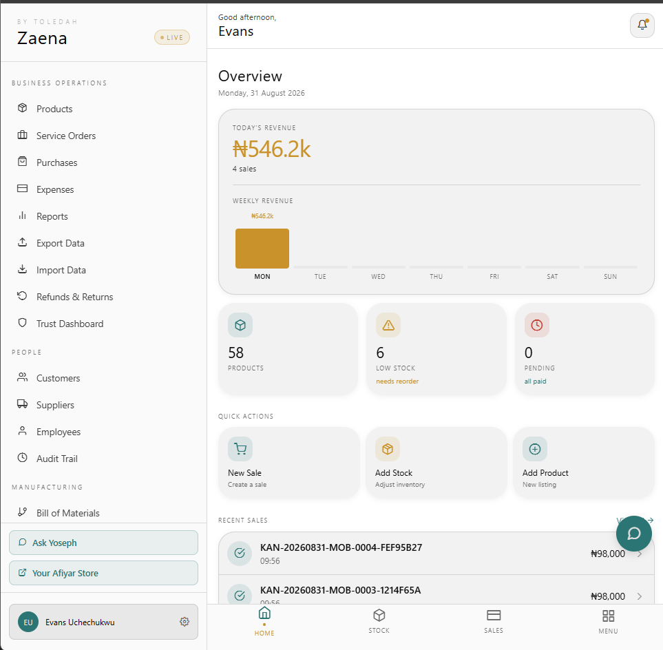 Best Business Management Software for Nigerian SMEs in 2026