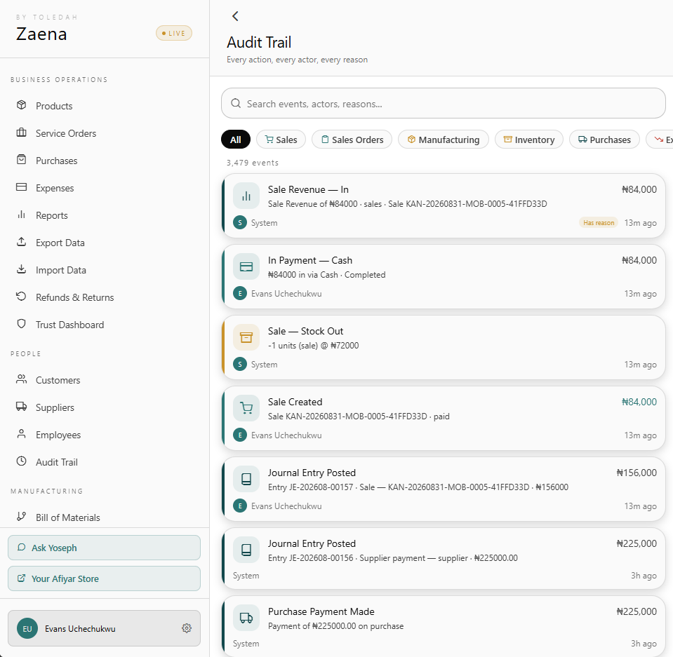 Zaena vs Bumpa: Which Is Better for a Nigerian Retail Business?