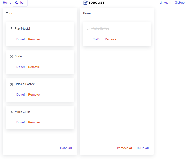 Sample Kanban