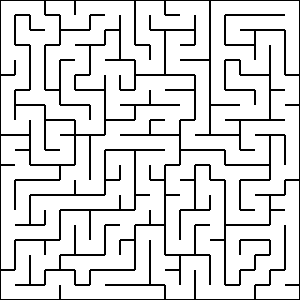 First maze image