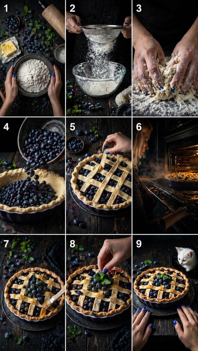 Food video storyboard input