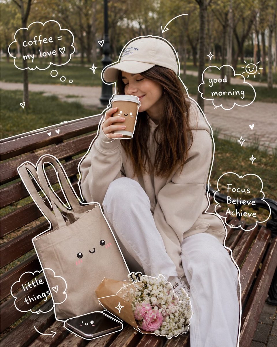 GPT-Image-2 Prompt Example - Cozy Doodle Lifestyle Photo