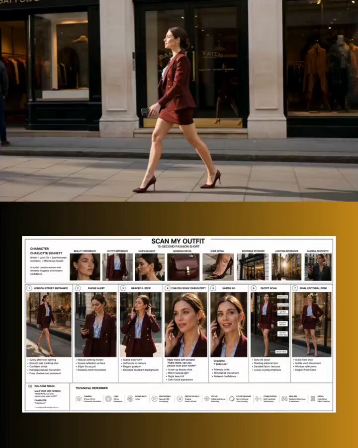 GPT-Image-2 Prompt Example - London Fashion Street Portrait