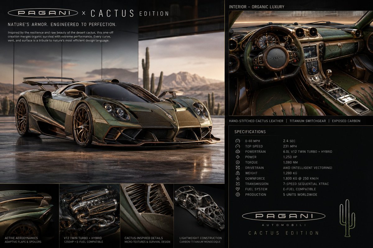 GPT-Image-2 Prompt Example - Automotive Design Deconstruction Poster