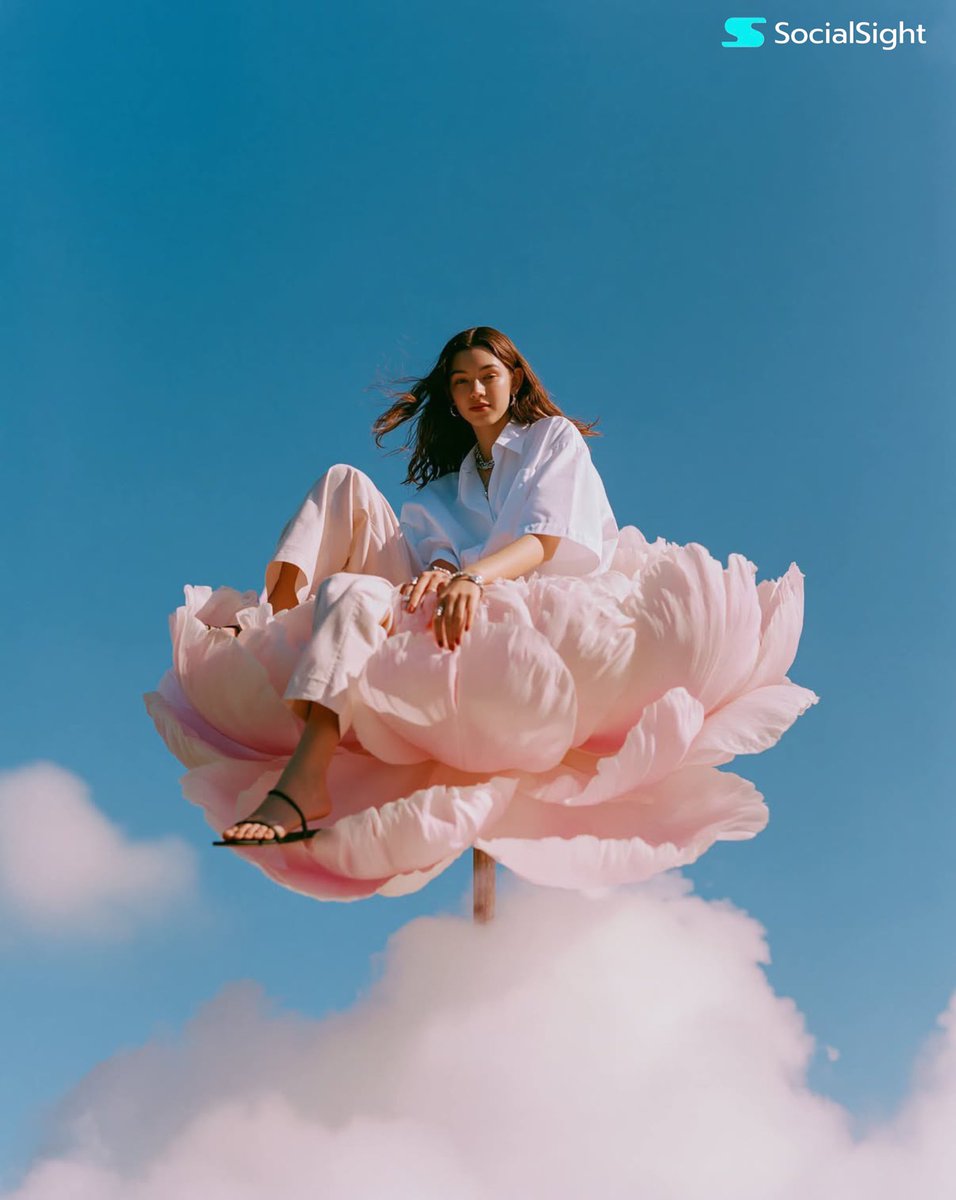 GPT-Image-2 Prompt Example - Cloud-Bloom Editorial Portrait