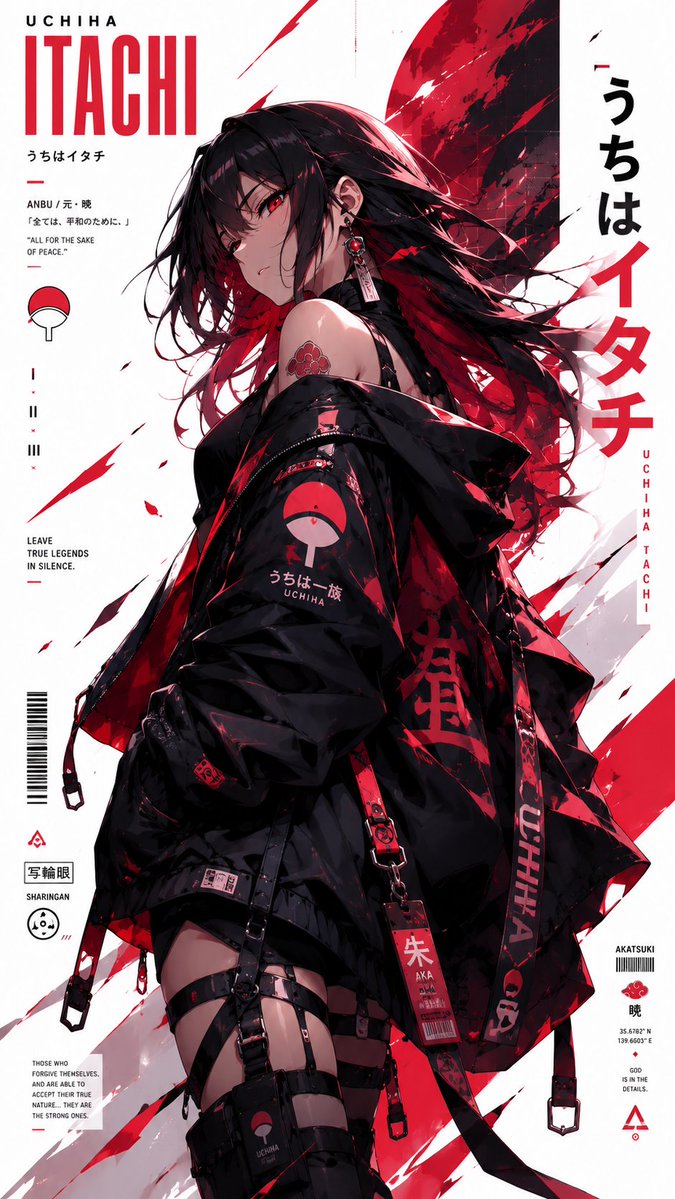 Anime Streetwear Character Poster