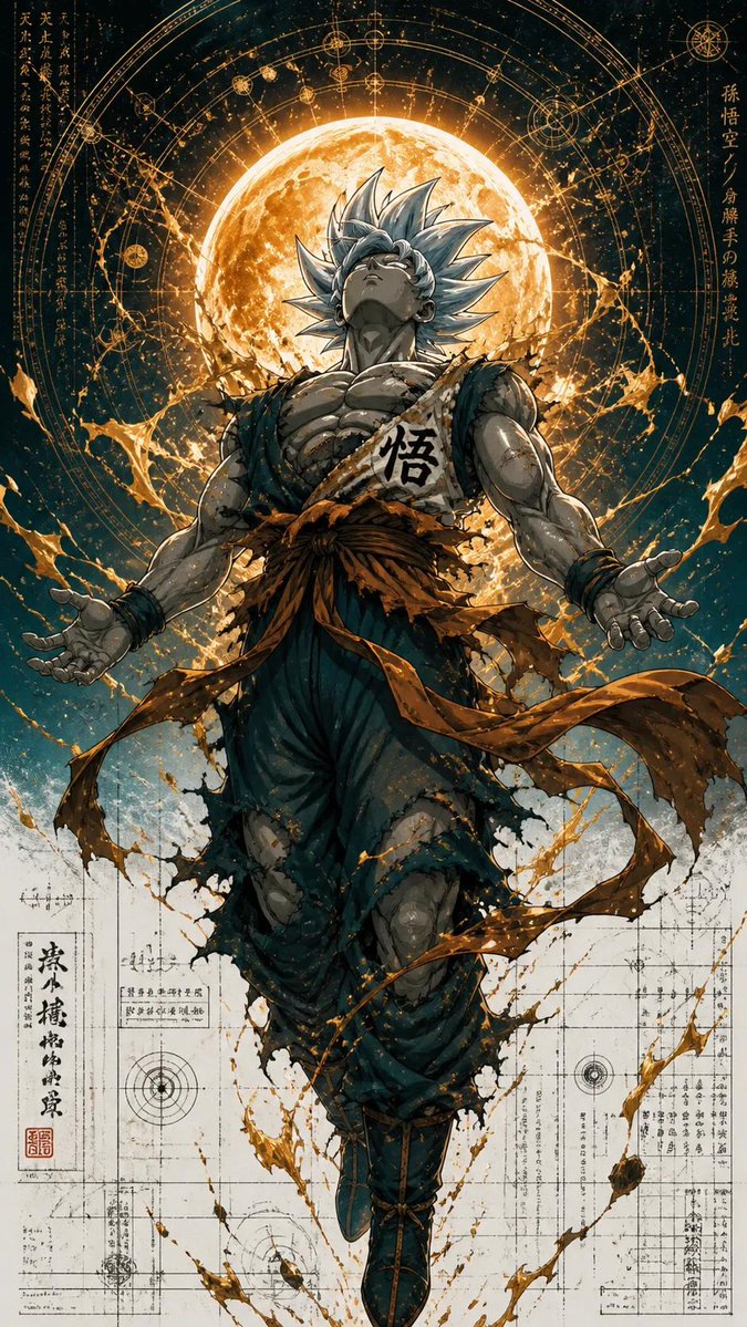 Anime Warrior Shonen Power-Up