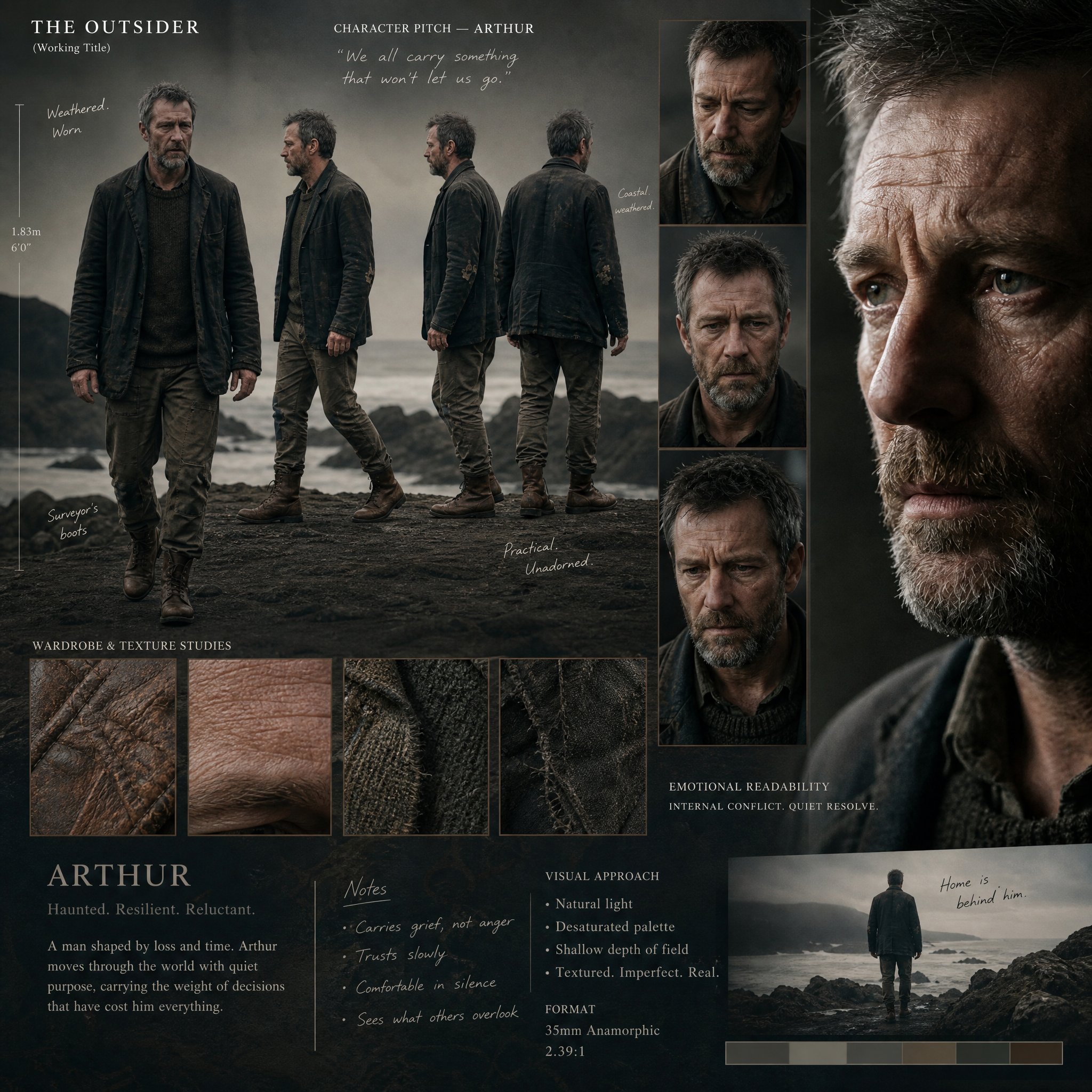 GPT-Image-2 Prompt Example - Cinematic Director's Pitch Board