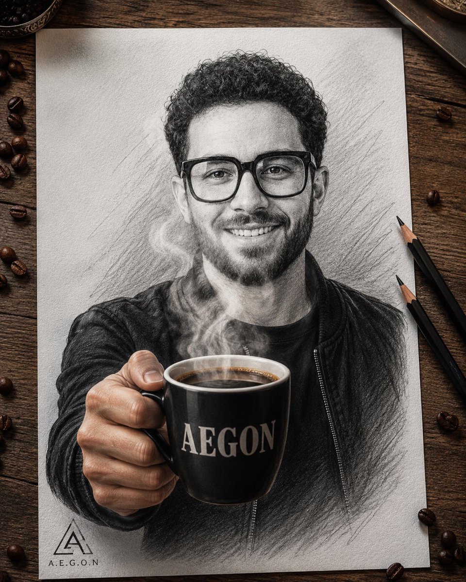 GPT-Image-2 Prompt Example - Sketch Portrait Breaking Paper