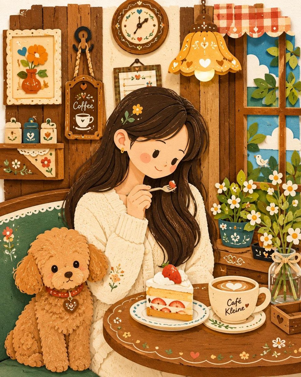 GPT-Image-2 Prompt Example - Folk Papercraft Scene Remix