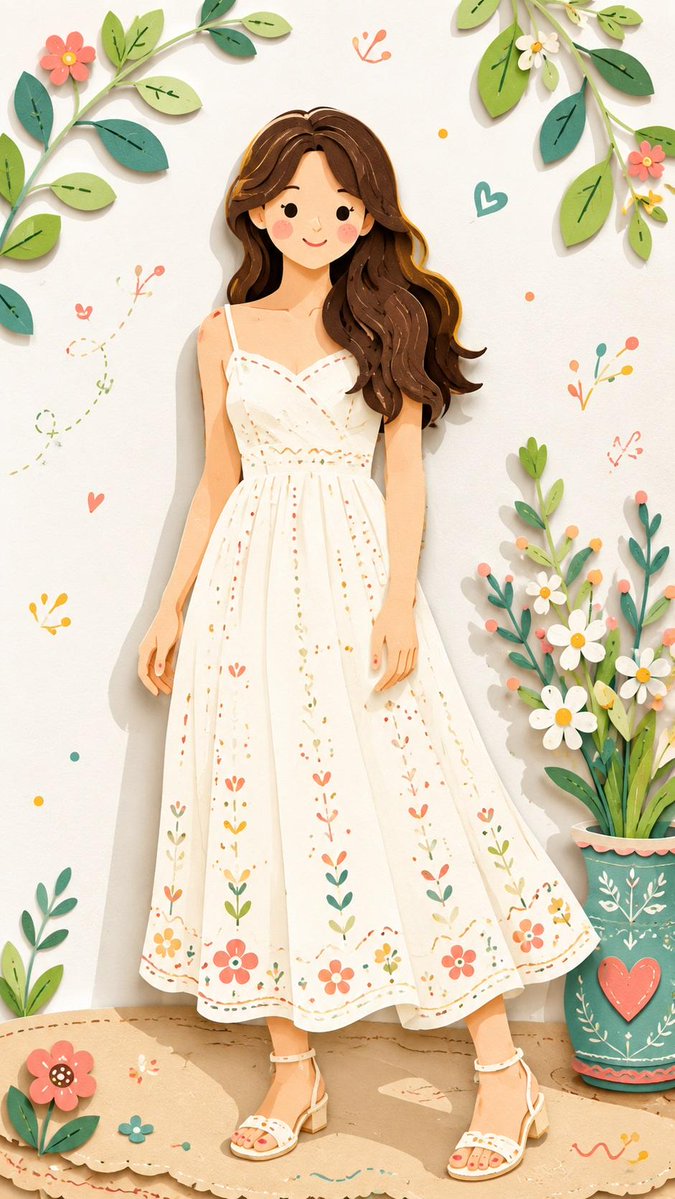 GPT-Image-2 Prompt Example - Folk Papercraft Scene Remix