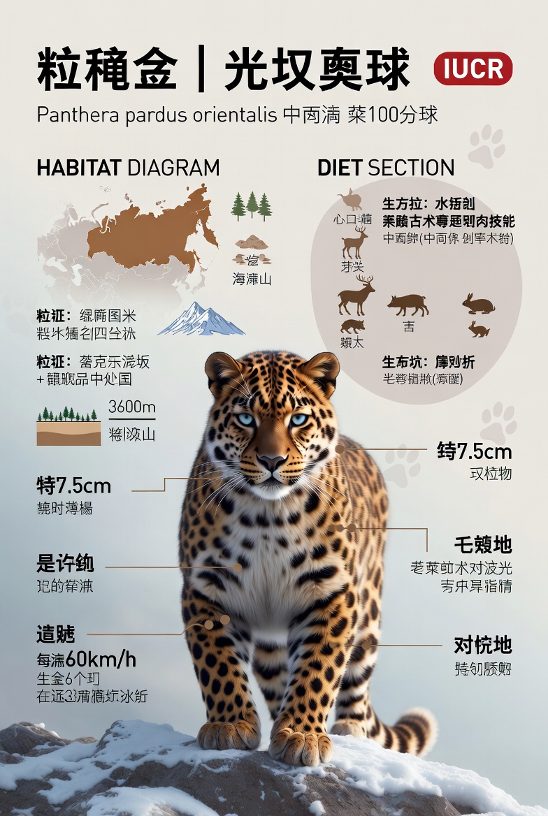 GPT-Image-2 Prompt Example - Chinese Wildlife Infographic