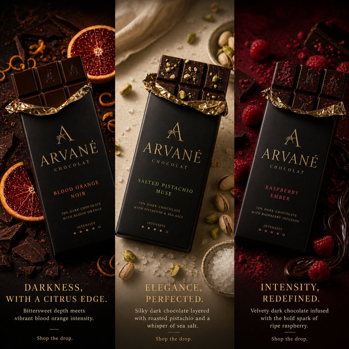 Luxury chocolate campaign system