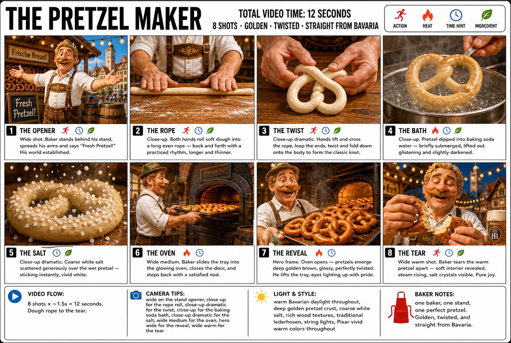 GPT-Image-2 Prompt Example - Pretzel Maker Storyboard