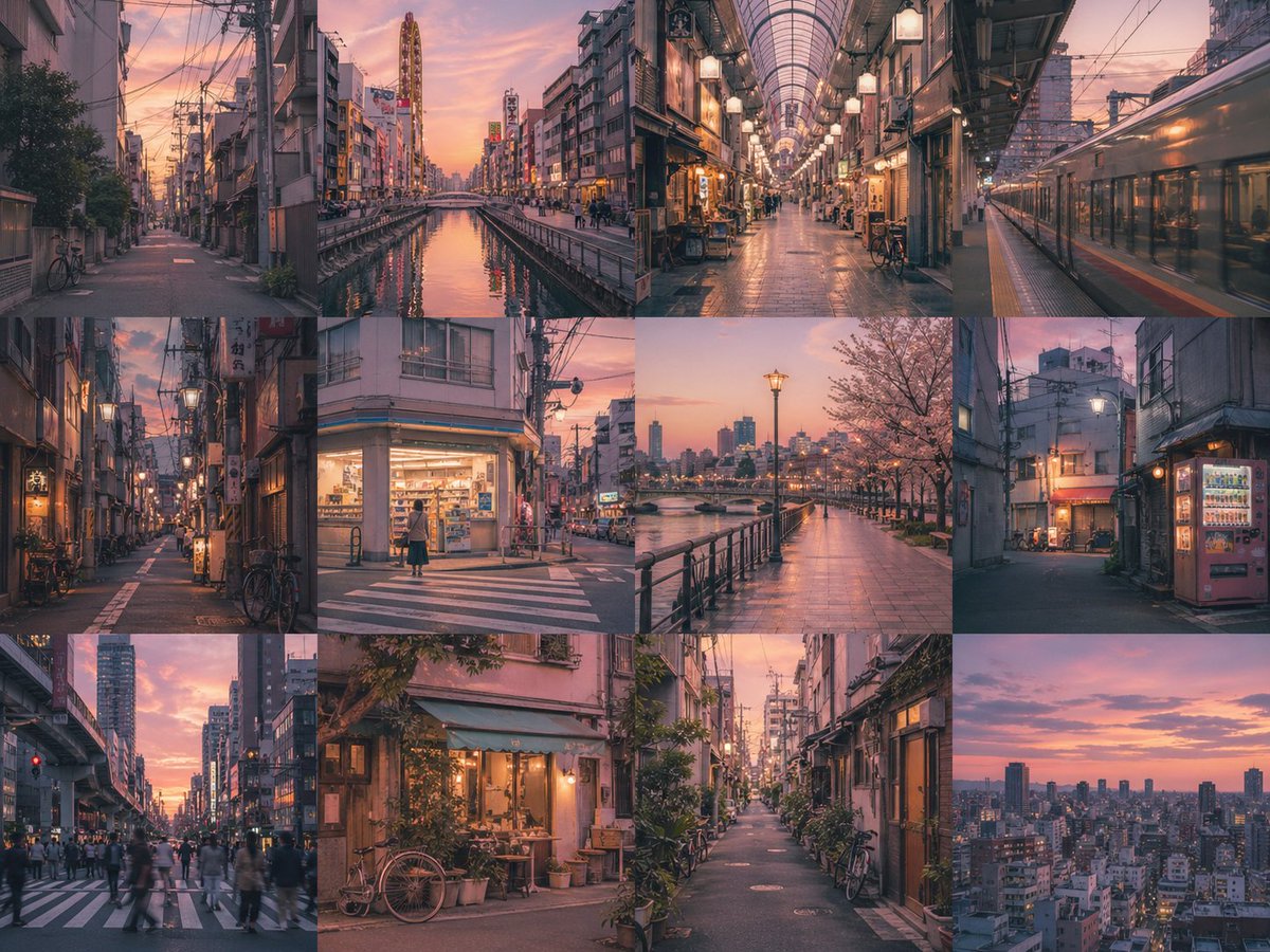 GPT-Image-2 Prompt Example - Nostalgic Memory Grid Layout