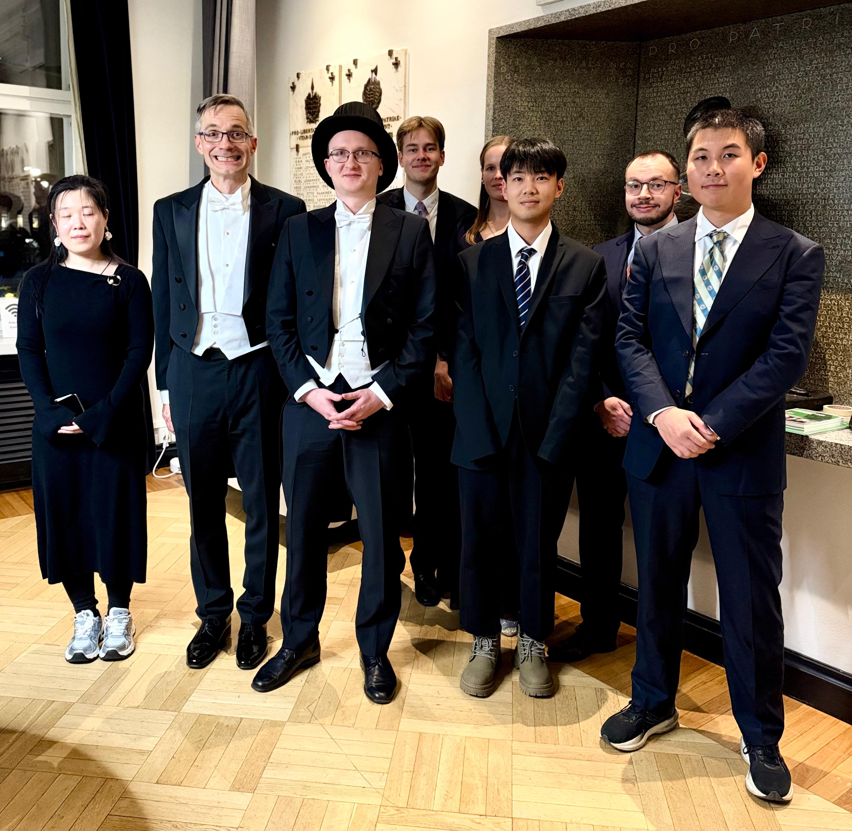 Team at Jesse's doctoral defence 10/2026