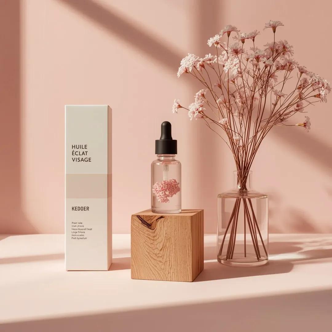 GPT-Image-2 Prompt Example - Floral Serum Product Shot