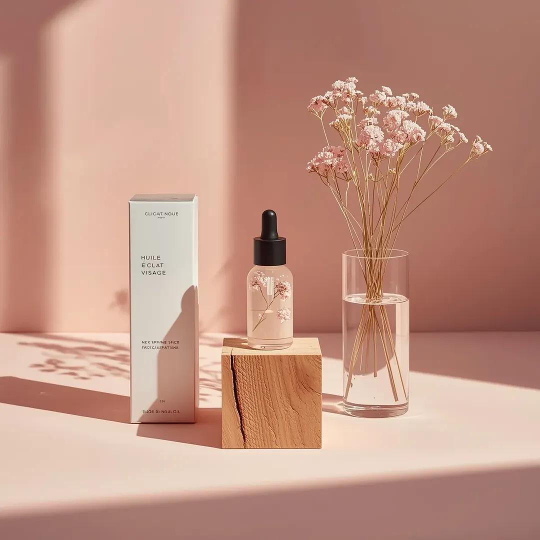 GPT-Image-2 Prompt Example - Floral Serum Product Shot