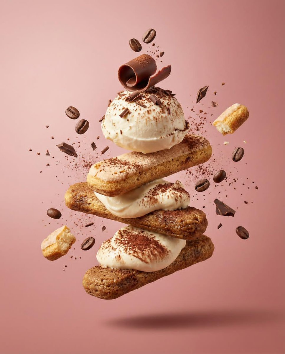 GPT-Image-2 Prompt Example - Levitating Food Photography Set
