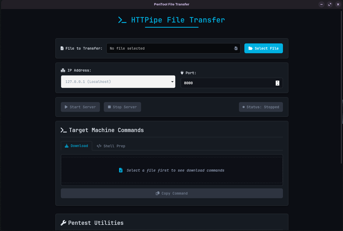 HTTPipe Screenshot