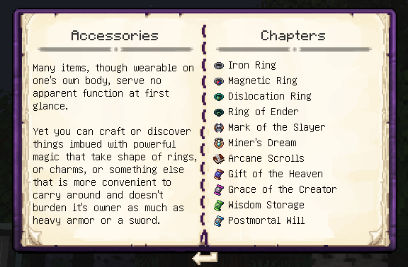 Enigmatinomicon: Accessories Category