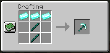 Etherium Pickaxe Recipe