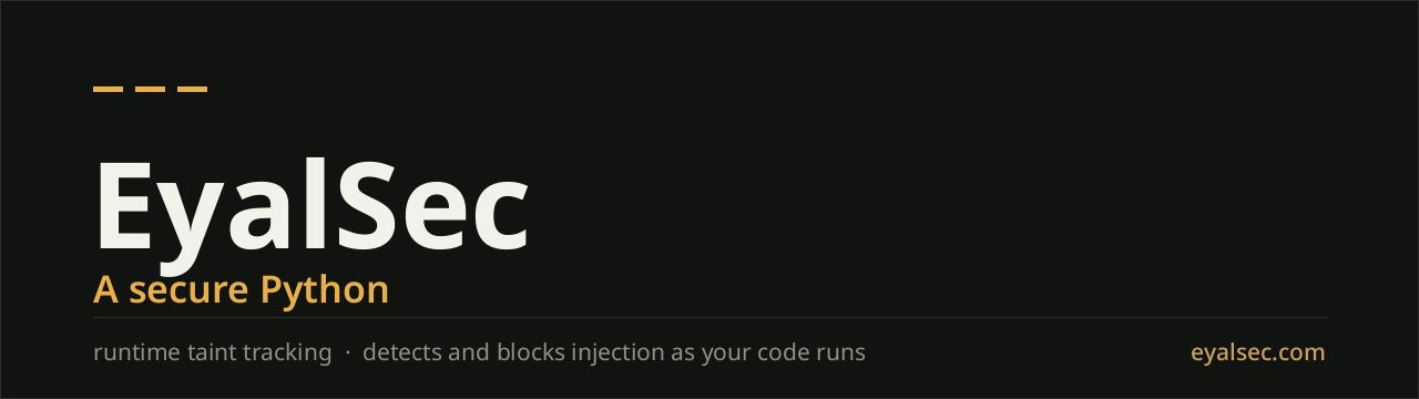 EyalSec es-python - a secure Python