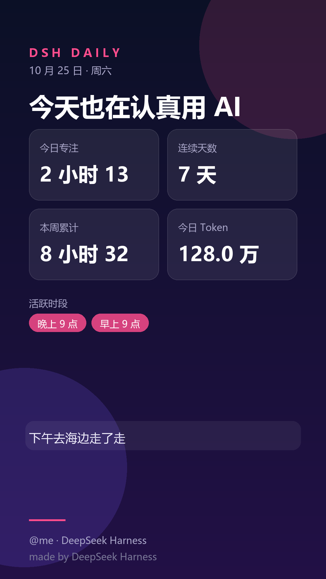 DSH 数据 Story 卡片